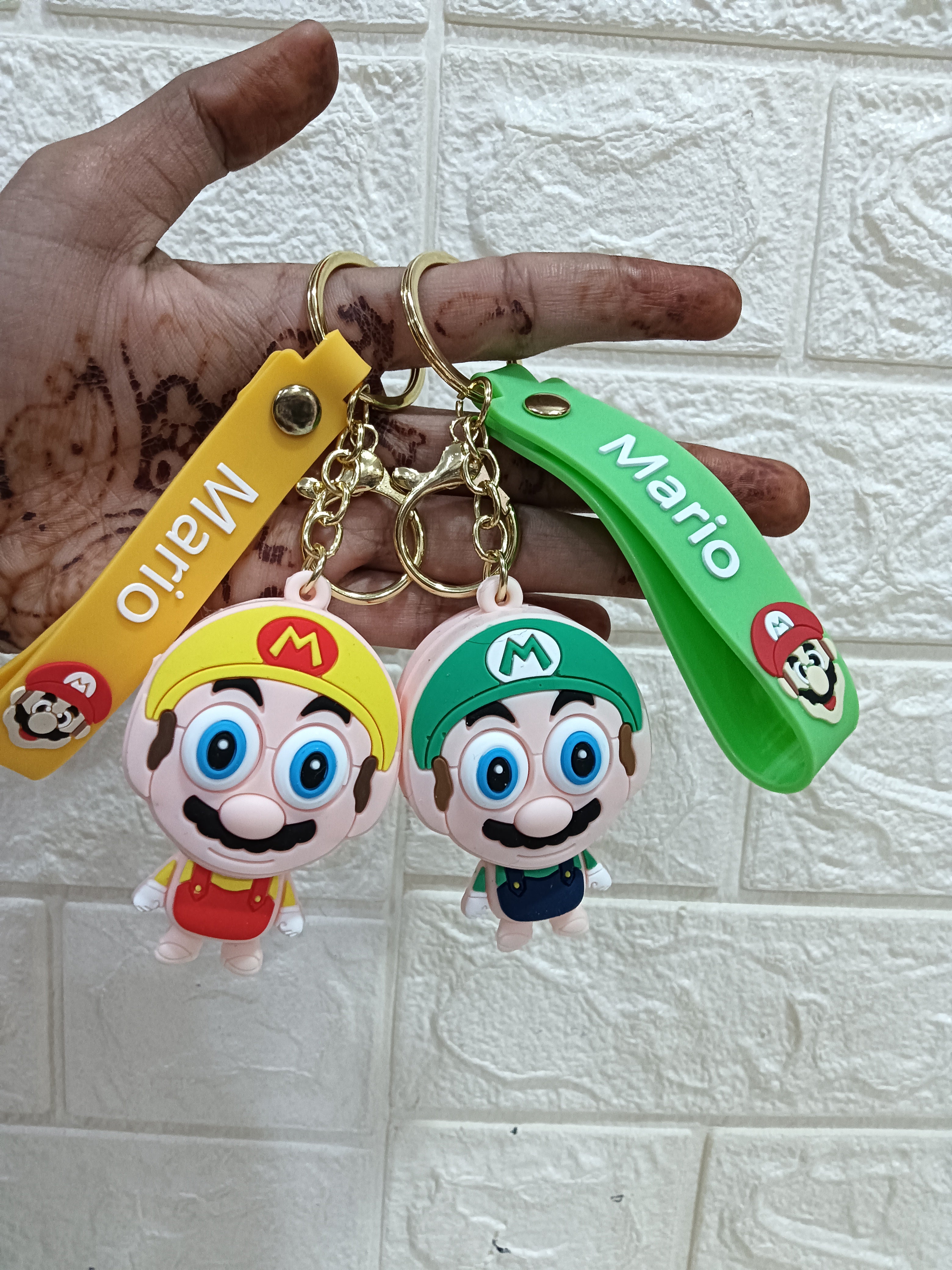 Nostalgia Mario Keyring for Kids